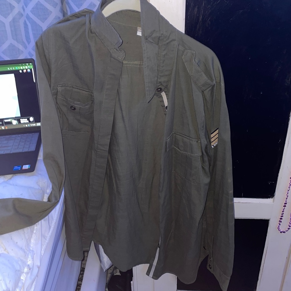 green army jacket